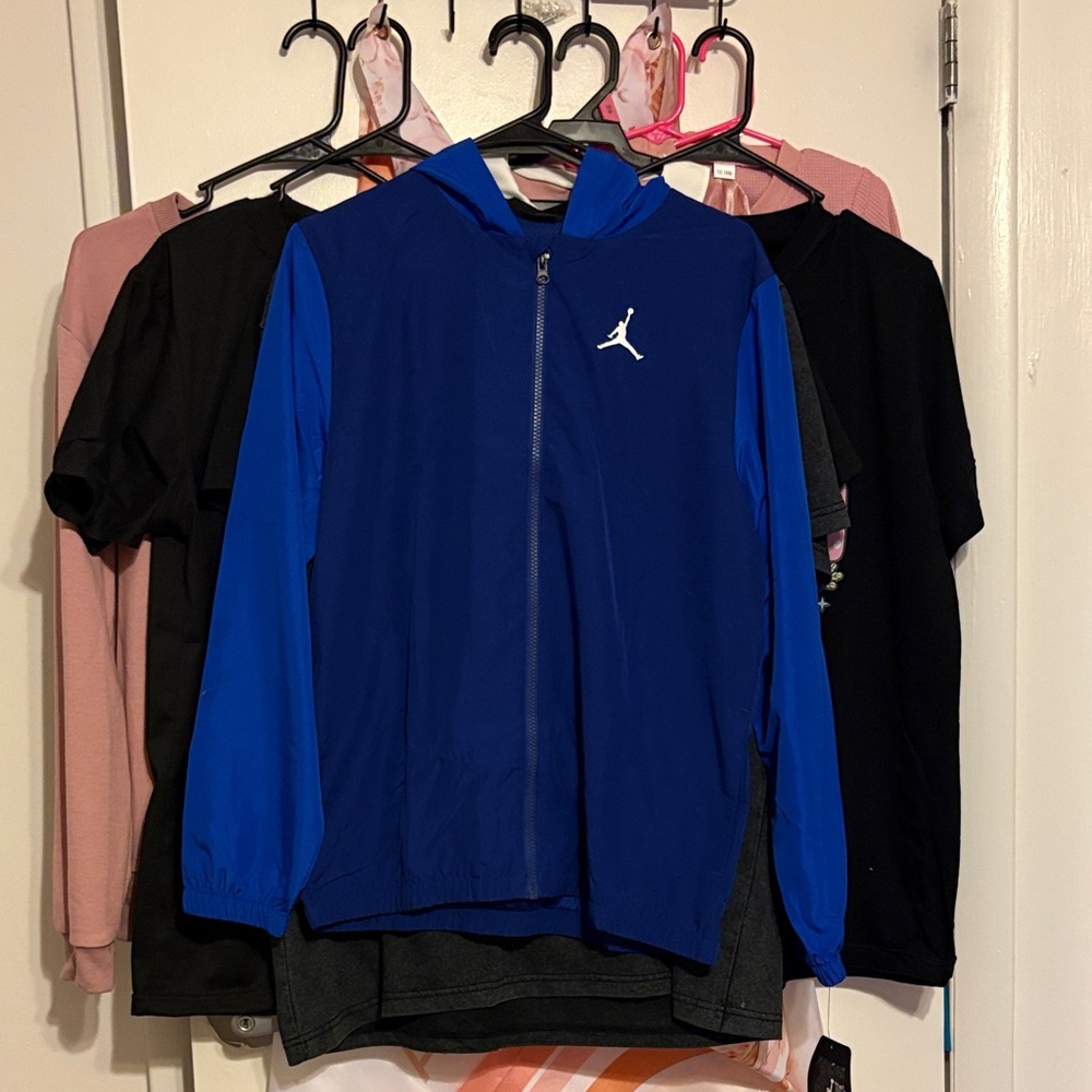 Jordan Royal Blue Windbreaker DRI-FIT